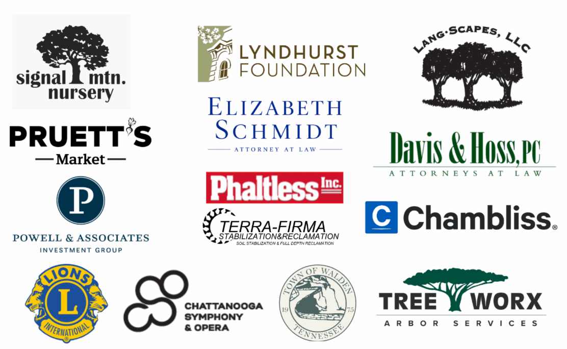 Logos of McCoy Farm & Gardens' Annual Sponsors